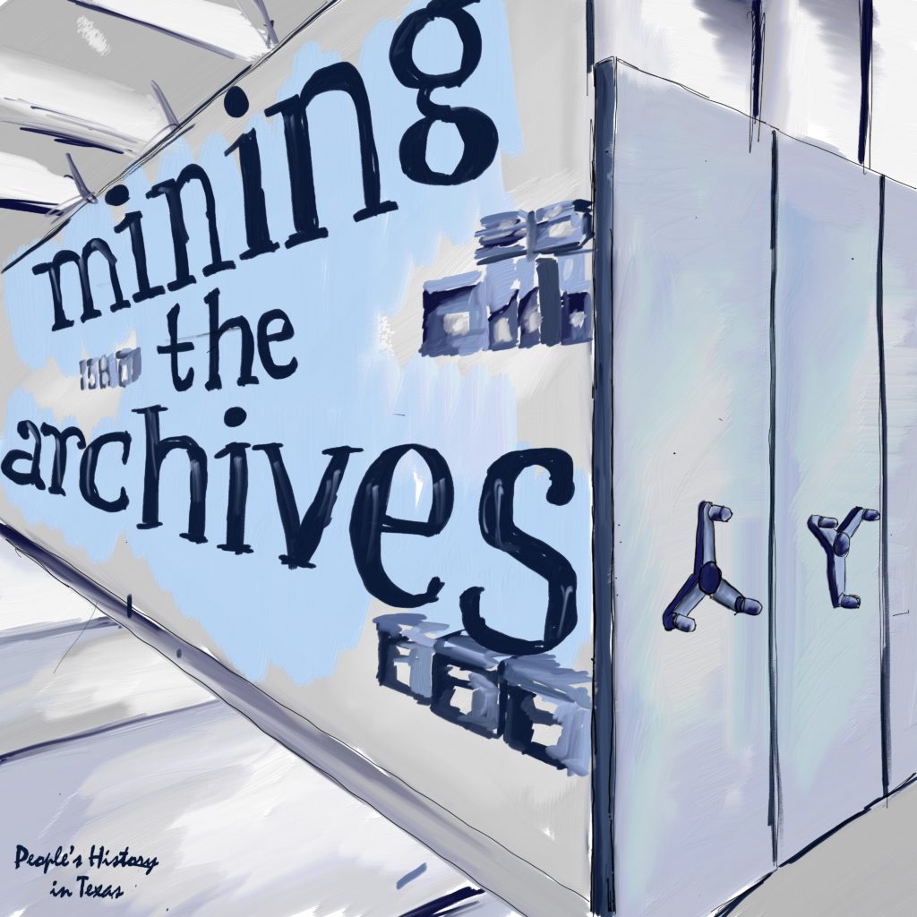 mining the archives podcast cover art